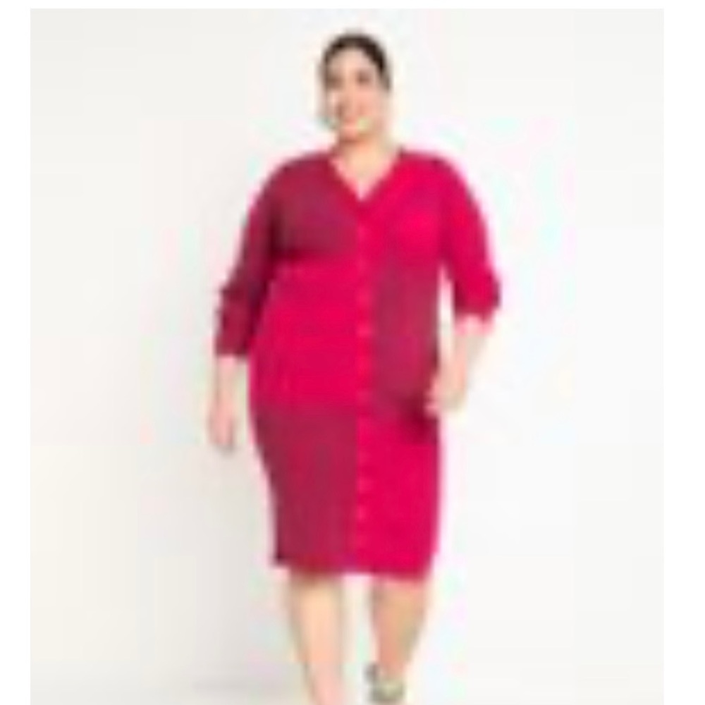 Eloquii Sweater Dress/Cardigan NWT